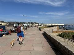 The prom at Teignmouth